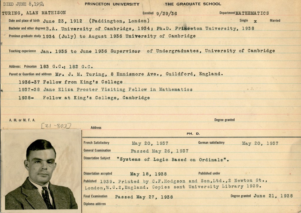 Alan Turing, Biography, Facts, Computer, Machine, Education, & Death