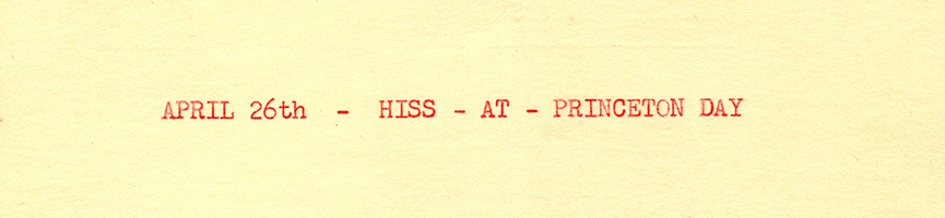 This Week in Princeton  University History for April 6-12