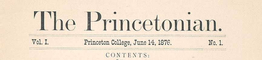 Masthead of the Princetonian